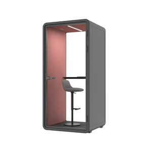 Commercial <b>Office</b> Furniture Acoustic Workstation 1 Person Private Cabin <b>Office</b> Phone <b>Pod</b> Soundproof - Product Image 2