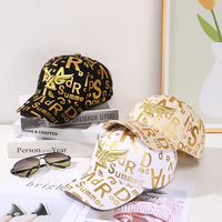 Gorra de Béisbol Estilo Coreano con Letras Bordadas en 3D, Visera Protectora contra el Sol y Rayos UV, Diseño Dulce y Moderno, Ala Ancha