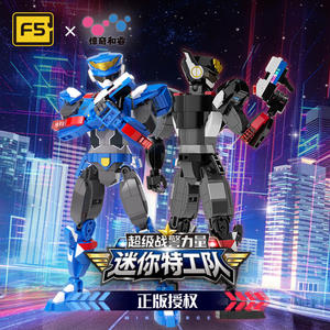 Bloques de Construcción de Robots de Guerra de Fantasía, Juego de Bloques de Construcción de Juguetes Hechos a Mano para Decoración de Escritorio - Product Image 2