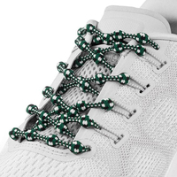 Lacets imprimés que l'usine produit directement lacets de chaussures en corde OEM ODM personnalisés lacets élastiques décontractés ronds