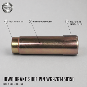Goupille de <span class=keywords><strong>frein</strong></span> pour Sinotruk HOWO WG9761450150, Pièces de rechange pour système de freinage de camion poids lourd, Vente en gros, Usine Chine - Product Image 3