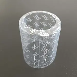 Plastic Voorgevormde Huisdier Krimpkous Wrap Mouw Scheur Open Perforatie Voorgevormde Huisdier Krimphulzen Voor Deksel