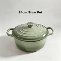 Ensemble de batterie de cuisine antiadhésive 3 pièces, compatible four, comprenant faitout, poêle à frire et casseroles, pour cuisinières à induction et à gaz
