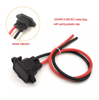 3P IEC 320 C13 Femelle C14 Male Plug Panel Power Inlet Sockets Connectors AC 250V 10A connector panel mount connectors