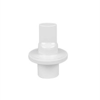 Embout buccal intégré de type mini pour test de fonction pulmonaire, filtre en plastique PTF, filtre bactérien pour spiromètre