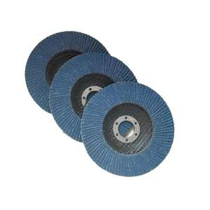 Zirkonium pemoles logam disk Flap kombinasi fleksibel 4 1/2 hitam - Product Image 2