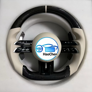 Ensemble complet de volant pour <span class=keywords><strong>Mercedes</strong></span> Benz W213 E200 <span class=keywords><strong>E220d</strong></span> E350, style <span class=keywords><strong>AMG</strong></span>, remplacement direct, aucun codage requis - Product Image 4