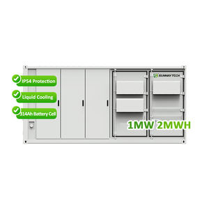 Sistema de energía solar híbrido todo en uno apilable Sunway de 1MWh con refrigeración líquida LFP ESS con certificación CE para granjas solares en Sudamérica - Product Image 1