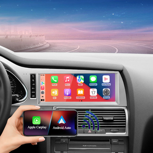 HFMidia MTK8581 Système multimédia automobile sans fil Android 14 AUTO CarPlay Écran 10,25 pouces pour AUDI Q7 Années 2005-2015 Lecteurs vidéo de voiture GPS - Product Image 4