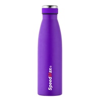 Botella de Agua Aislada de 500 ml con Forma de Cola, Termo con Impresión de Logotipo Personalizado, Botella Termo de Acero Inoxidable de Doble Pared Resistente
