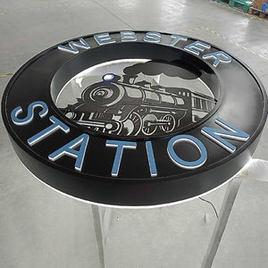 Free Design Custom 3D Led Backlit Sign Board Business Logo Exterior Electronic Advertising Letters Sign - Product Image 4