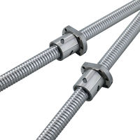 Vis à billes série SFU à haut rendement, mouvement fluide, faible jeu, avec écrou unique, prix usine, longueur personnalisée pour CNC