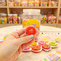 Zoete blokjesvormige fruitgummies in doos Kindercadeaus & snacks Supermarkten
