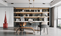 Librería Modular Moderna Totalmente Personalizable para Oficina, Hospital, Comedor, Construcción Duradera de MDF, Estantes de Almacenamiento Ecológicos
