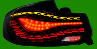 Feux arrière LED pour voiture, modèles BMW Série 2 F22 F23, style écailles de dragon modifiés, ensemble de feux de signalisation, rouge, neuf