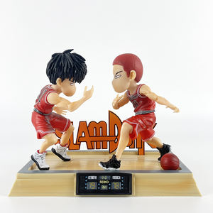 BJ Anime SD SLAM DUNKEN Q <span class=keywords><strong>Ver</strong></span>. 16cm Sakuragi Hanamichi con Rukawa Kaede Victory High Fives Figura divertida Muñecas de baloncesto Regalos - Product Image 5
