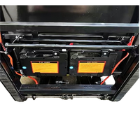 Carretilla Eléctrica Escaladora con Capacidad de Carga de 600 kg, Plataforma de Acero, Plegable, Portátil, con Múltiples Ruedas, Herramientas de Almacenamiento