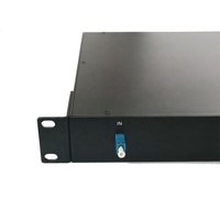 Source Factory 1U Rack Mount PLC Splitter Symmetrical Split Aluminium Box ZG Tech untuk ODF Data Center