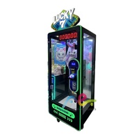 Machines de jeux d'arcade rose Date coupée Ur prix jouets distributeur automatique prix cadeau Machine