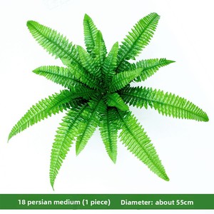 Mur végétal artificiel en plastique, décoration de plantes vertes, fleurs pour salon, balcon, choix premium, Junbo Flower Industry - Product Image 5
