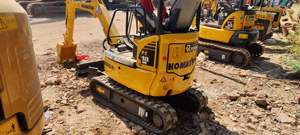 Excavadora hidráulica sobre orugas Komatsu Pc18, motor diésel de 1 tonelada, buen rendimiento japonés con bomba de caja de cambios PLC - Product Image 6