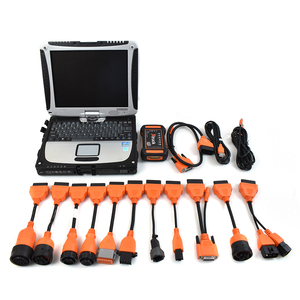 Portátil CF19 Táctil Preinstalado con Herramienta de Diagnóstico Xtruck Y009, Herramienta de Escaneo Multimarca para Camiones Diésel y Excavadoras, Juego Completo de Cables - Product Image 5