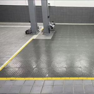 Atelier de réparation automobile Atelier d'<span class=keywords><strong>entretien</strong></span> Tapis de sol solide Réparation de machine 4S <span class=keywords><strong>Magasin</strong></span> Caillebotis épissé Revêtement de sol en plastique résistant à l'usure - Product Image 4