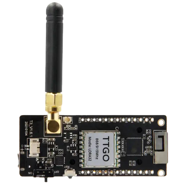 lilygo lora esp32 wireless module Development Board with 0.96 Inch Oled Digital Display