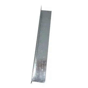 Corner bead pvc metal price wall angle gypsum board for drywall perforated channel