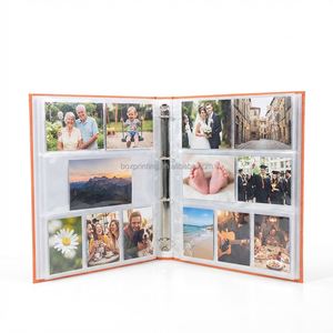 Álbum de Fotos Recargable Autoadhesivo con Fundas Transparentes y Páginas con Anillas para Recuerdos Familiares y Decoración del Hogar - Product Image 2