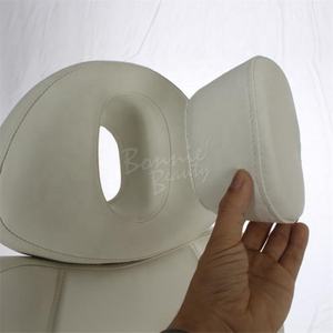 Camilla de Masaje Eléctrica Ajustable BonnieBeauty, Estilo Europeo Moderno, con Estructura Metálica y Tapicería de Cuero PU, para Sala de Estar o Salón de Belleza - Product Image 5