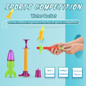 Été chaud en plein air eau tir pistolet jouet <span class=keywords><strong>jeu</strong></span> Intelligence <span class=keywords><strong>Science</strong></span> expérience enfants en plastique eau fusée lancement jouet - Product Image 2