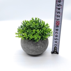 PJ23108 QIDA bonsaï artificiel arbre <span class=keywords><strong>pot</strong></span> de <span class=keywords><strong>fleur</strong></span> en plastique <span class=keywords><strong>pot</strong></span> de <span class=keywords><strong>fleur</strong></span> en céramique pour la maison mariage fleurs décoratives Offre Spéciale 23247 1 - Product Image 5