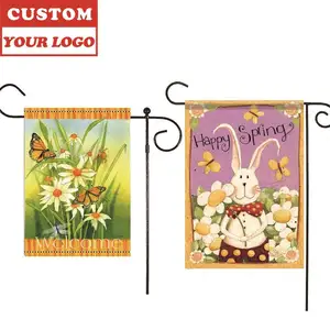 Selling high quality promotional gifts promotion gift garden flag home sweet home