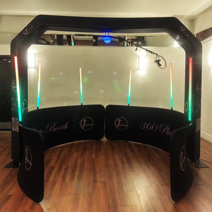 Cabina de Fotos Giratoria 360° de 150 cm para 5 a 6 Personas, con Trípode, para Niños - Product Image 2