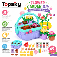 Ensemble de jeu Magic Garden en plastique sur le thème du jardin, pour jouer à l'intérieur et à l'extérieur, pour les enfants de 14 ans et plus