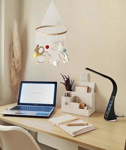 Boule de fourrure pour bébé, carillon éolien, cloche de lit, décorations suspendues, salon, chambre d'enfant, décorations murales - Product Image 4