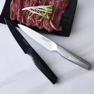 신상품 8 인치 전문 주방 고기 슬라이스 칼 중공 손잡이 조각 칼