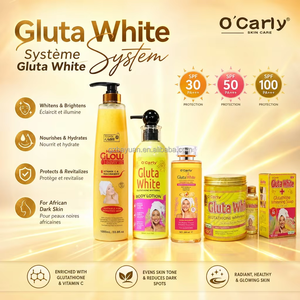 Set de Limpieza Facial O'Carly <span class=keywords><strong>Guta</strong></span> Nicotinamida Antienvejecimiento, Exfoliante y Blanqueador para Piel Negra, 5 en 1 - Product Image 2