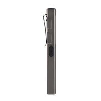 Lampe de poche COB à intensité réglable rechargeable à chargement USB-C avec conception de lumière de stylo en aluminium et magnétique