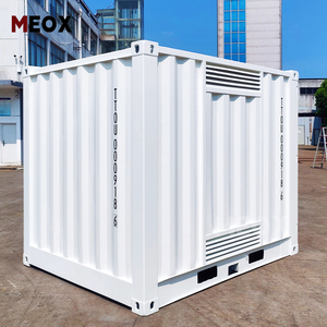 Meox Tùy Chỉnh 8ft 9ft 10ft Side Mở Mini Nguy Hiểm Bunded Tầng Tạm Thời Hóa Chất Hàng Hóa Nguy Hiểm Lưu Trữ Vận Chuyển Container - Product Image 3