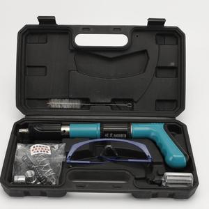 Mini <span class=keywords><strong>pistola</strong></span> perforadora de tornillo eléctrica inalámbrica de garra Manual, <span class=keywords><strong>pistola</strong></span> de <span class=keywords><strong>clavos</strong></span> para paneles de yeso de acero y hormigón con fuente neumática de reducción de ruido - Product Image 4