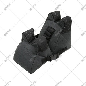 Sac d'équipement de tir multi-usage pour l'extérieur avec support détachable pour sacs de sable, tissu Oxford noir, 20L et moins - Product Image 1