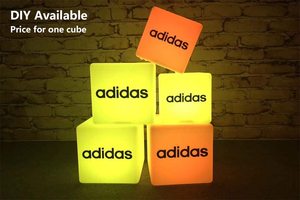 Ghế <span class=keywords><strong>LED</strong></span> <span class=keywords><strong>Cube</strong></span> Light 16-Inch Không Dây <span class=keywords><strong>LED</strong></span> <span class=keywords><strong>Cube</strong></span> Seat Dành Cho Người Lớn 16 Màu <span class=keywords><strong>RGB</strong></span>, Trang Trí Tiệc Vườn Nhà - Product Image 2