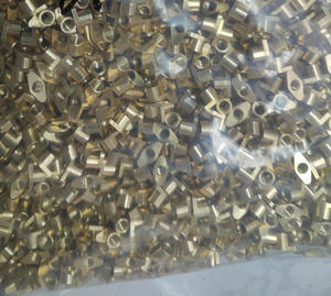 Torno automático de precisión CNC, tuerca tipo rombo de latón hecha a medida, Tuercas de diamante, Tuercas de correa de distribución - Product Image 6