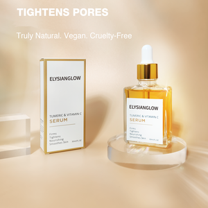 Fórmula de corrección facial líquida antienvejecimiento con infusión de vitamina C de cúrcuma natural para suavizar el maquillaje facial brillante - Product Image 3