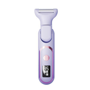 Rasoir électrique 5 en 1 pour femmes, rasoir pour femmes, tondeuse pour poils du corps, pour les aisselles, le bikini, les bras, les jambes, le visage, la <span class=keywords><strong>moustache</strong></span>, portable, indolore - Product Image 1