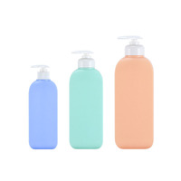 Fournisseurs chinois – Bouteille de shampoing pour enfants 300ml 500ml 750ml en HDPE, carrée, avec pompe à lotion sérigraphiée, vide, haut de gamme, pour soins lavants