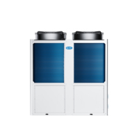 Pompe à chaleur air-eau haute efficacité pour eau chaude sanitaire, chauffage à circulation stable pour bâtiments de grande envergure