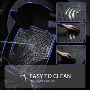 5D 3D Rubber Foot Car Trunk Carpets <b>Tpe</b> Floor Mat Deep Dish Matting - Product Image 2